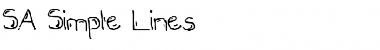 Download SA_Simple_Lines Font Download SA_Simple_Lines Font