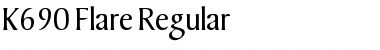 Download K690-Flare Font Download K690-Flare Font