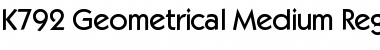 Download K792-Geometrical-Medium Font Download K792-Geometrical-Medium Font