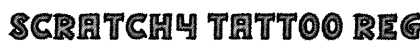 Scratchy Tattoo Regular Font Scratchy Tattoo Regular Font Preview