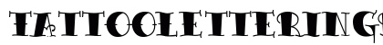 TattooLetteringBlack Regular Font TattooLetteringBlack Regular Font Preview