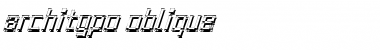 Architypo Oblique Font